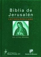 Biblia de Jerusalen Latinoamericana en Letra Grande-OS