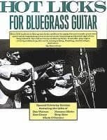 Hot Licks for Bluegrass Guitar Book - Fingerstyle Guitar Book with Over 350 Bluegrass Licks - Guitar Tab Book with Trail-Offs, Crosspicking, Floating