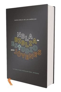 NBLA, Biblia de Estudio para Jovenes Adolescentes Tapa dura, Azul, Comfort Print