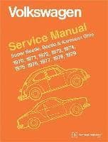 Volkswagen Super Beetle, Beetle & Karmann Ghia (Type 1) Official Service Manual 1970-1979