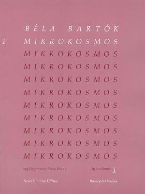 Bela Bartok - Mikrokosmos Volume 2 153 Progressive Piano Pieces for Students and Beginners Classical Piano Method and Sight-Reading Exercises Boosey a