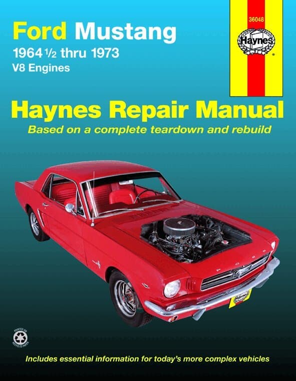 Ford Mustang, Mach 1, GT, Shelby, & Boss V-8 (1964-1973) Haynes Repair Manual (USA)