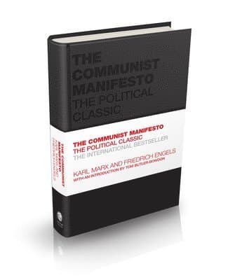Omslag till boken Communist Manifesto av Karl Marx