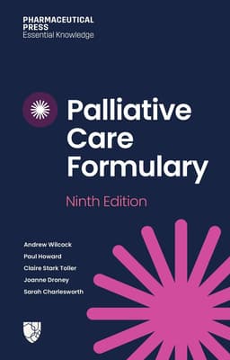 Palliative Care Formulary (PCF 9)