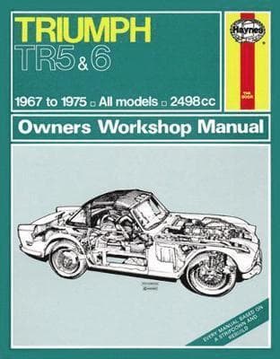 Triumph Tr5 & Tr6 Owner's Workshop Manual