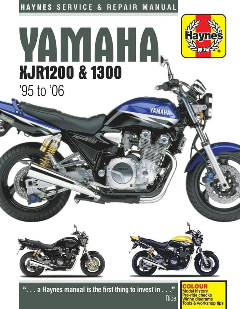 Yamaha XJR1200 & XJR1300 (95 - 06) Haynes Repair Manual