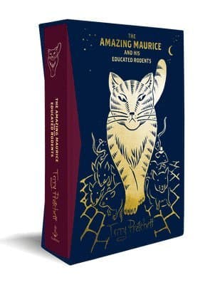 Omslag till boken Amazing Maurice and his Educated Rodents av Terry Pratchett