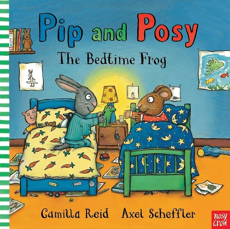 Omslag till boken Pip and Posy: The Bedtime Frog av Camilla Reid