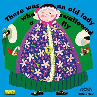 Omslag till boken There Was an Old Lady Who Swallowed a Fly