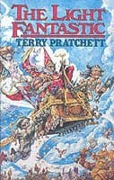 Omslag till boken Light Fantastic av Terry Pratchett