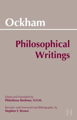 Ockham: Philosophical Writings