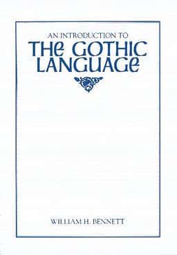 Introduction to the Gothic Language