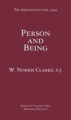 Person and Being