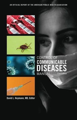 Control of Communicable Diseases Manual