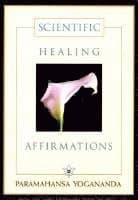 Omslag till boken Scientific Healing Affirmations av Paramahansa Yogananda