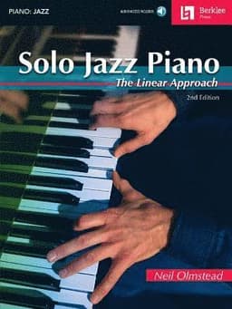 Solo Jazz Piano - 2nd Edition the Linear Approach Book/Online Audio