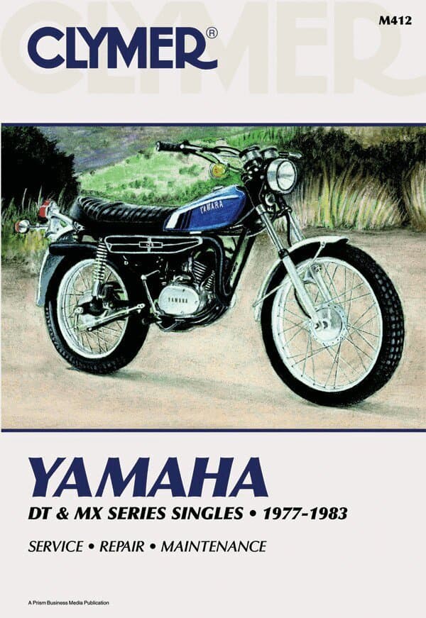 Yamaha DT & MX Series Singles Motorcycle (1977-1983) Service Repair Manual