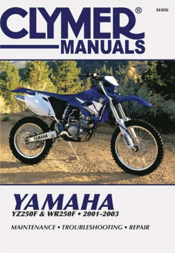 Clymer Yamaha Yz/Wr250F 2001-2003