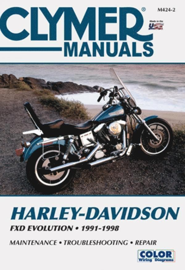 Harley-Davidson FXD Evolution Motorcycle (1991-1998) Clymer Repair Manual