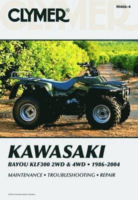Kawasaki Bayou KLF300 2WD (1986-2004) & 4WD (1989-2004) Service Repair Manual