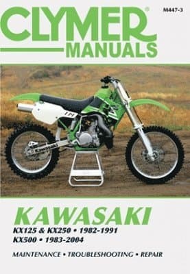 Kawasaki KX125/250 (1982-1991) & KX500 (1983-2004) Motorcycle Service Repair Manual