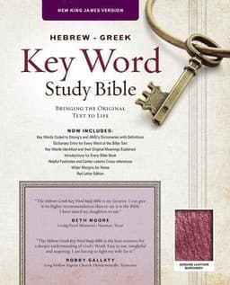 NKJV Hebrew-Greek Key Word Study Bible Burgundy, The