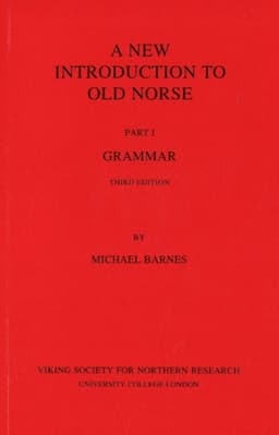 New Introduction to Old Norse
