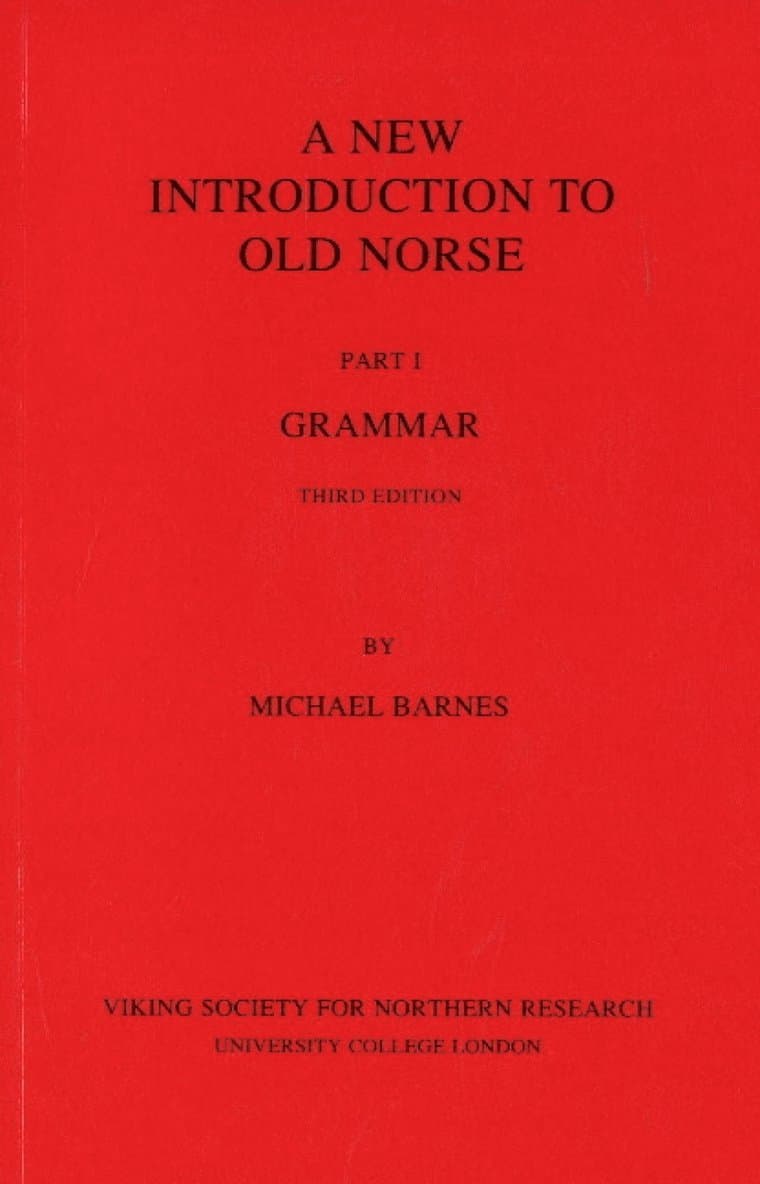 New Introduction to Old Norse