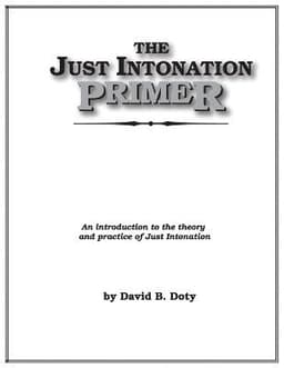 Just Intonation Primer