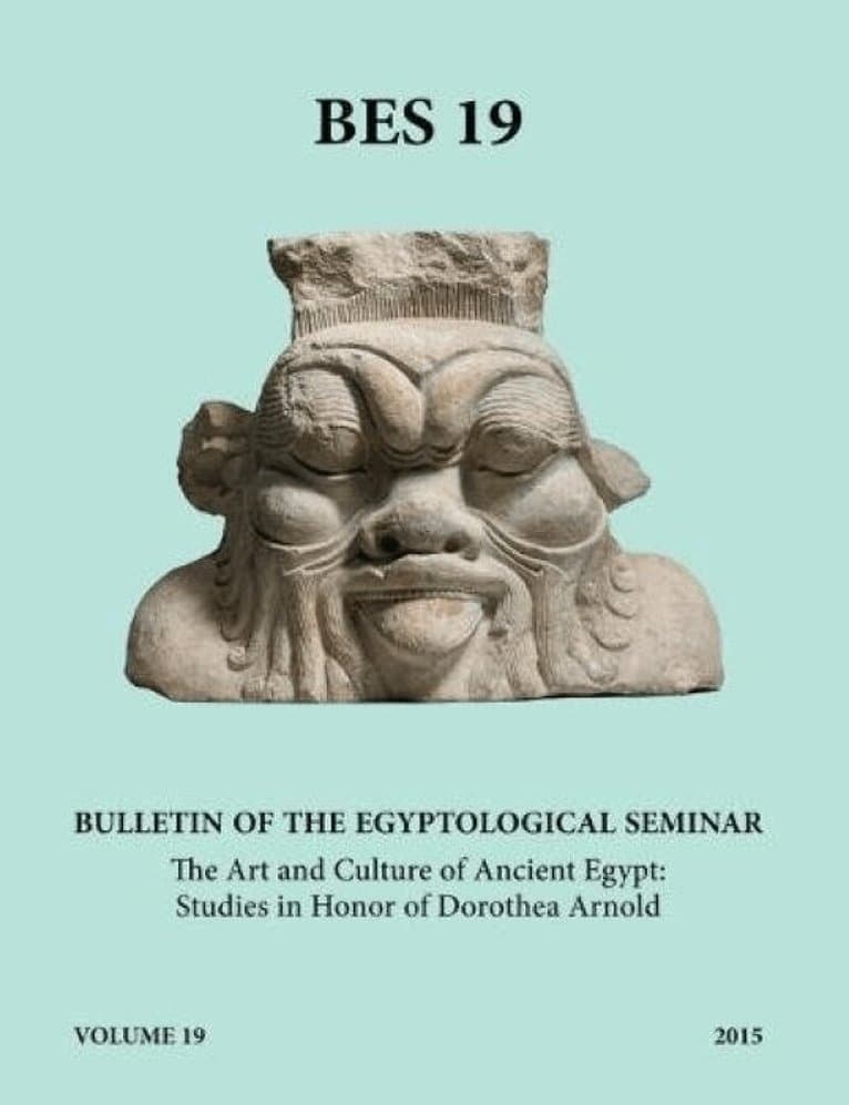 Bulletin of the Egyptological Seminar, Volume 19 (2015)
