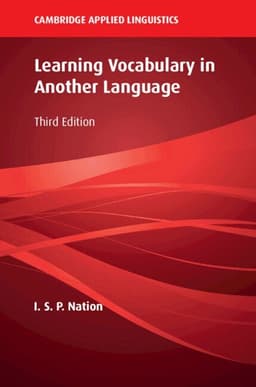 Learning Vocabulary in Another Language