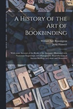 History of the Art of Bookbinding