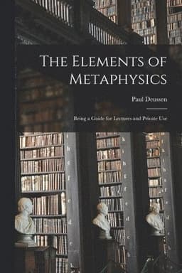 Elements of Metaphysics