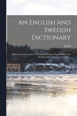 English and Swedish Dictionary