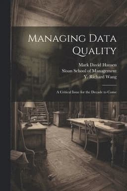 Managing Data Quality