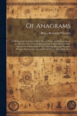 Of Anagrams