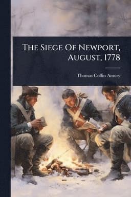 Siege Of Newport, August, 1778