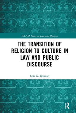 Transition of Religion to Culture in Law and Public Discourse