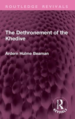 Dethronement of the Khedive