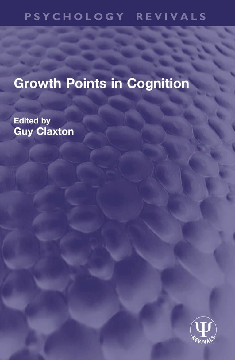 Growth Points in Cognition