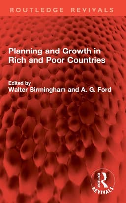 Planning and Growth in Rich and Poor Countries