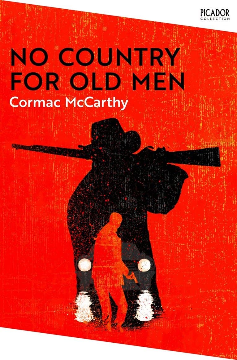 Omslag till boken No Country for Old Men av Cormac McCarthy