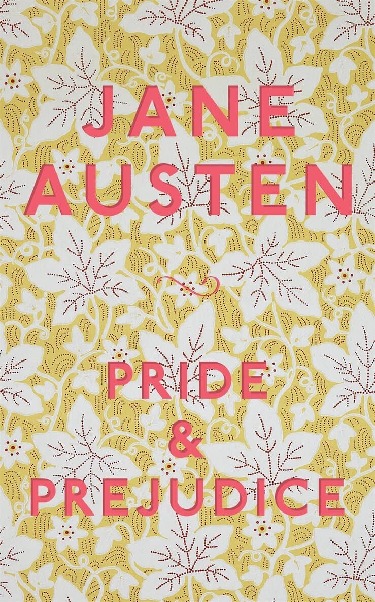 Omslag till boken Pride and Prejudice av Jane Austen