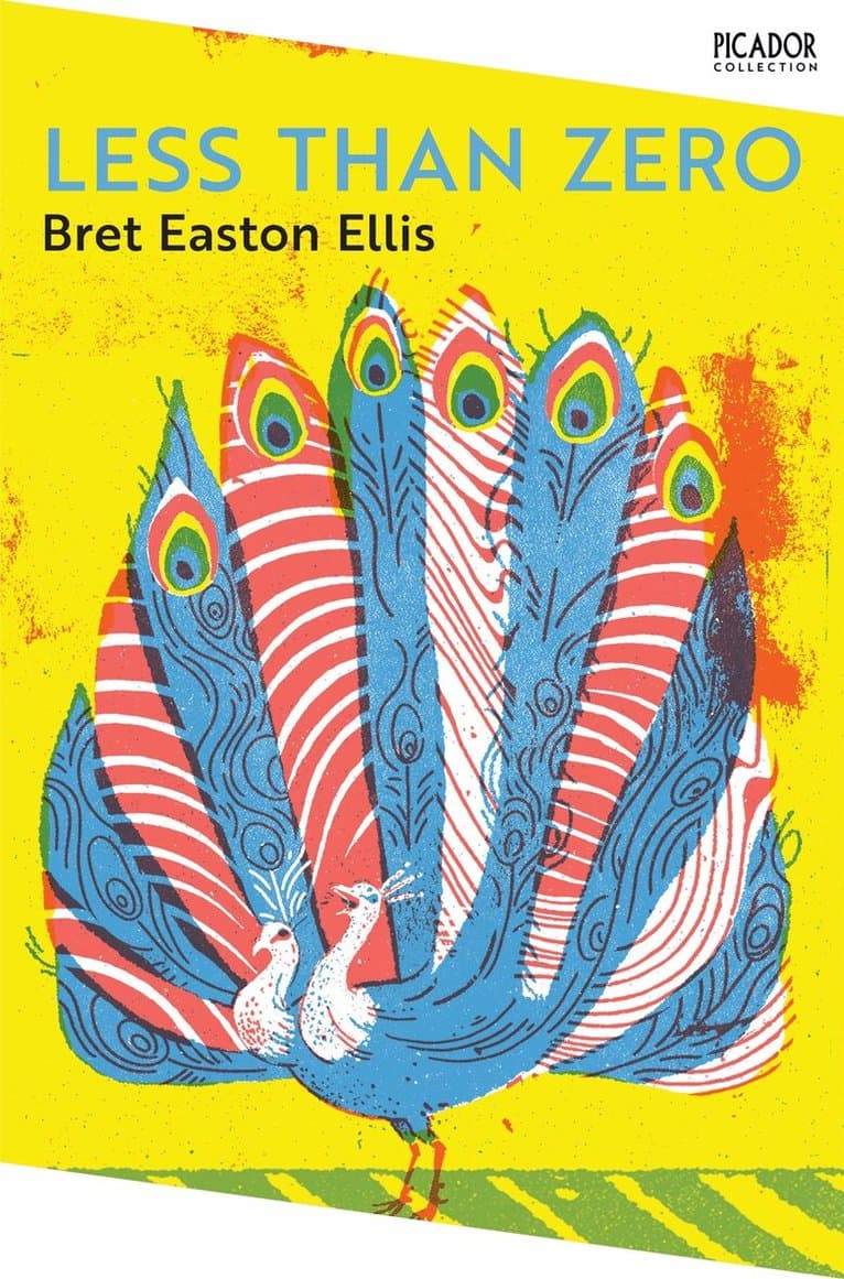 Omslag till boken Less Than Zero av Bret Easton Ellis