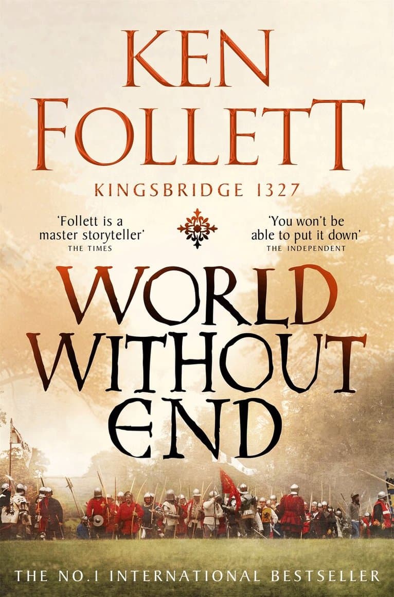 Omslag till boken World Without End av Ken Follett