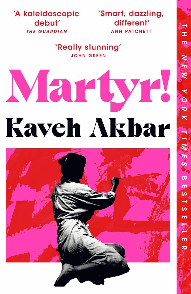 Omslag till boken Martyr! av Kaveh Akbar