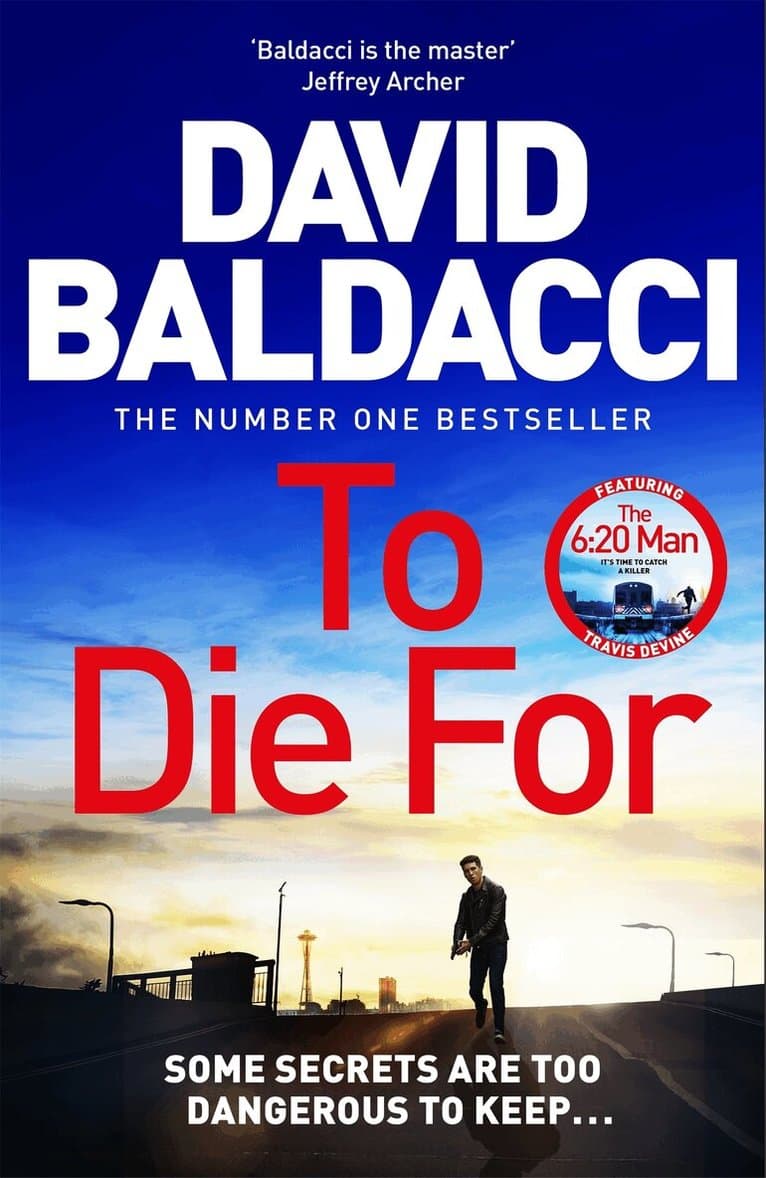 Omslag till boken To Die For av David Baldacci
