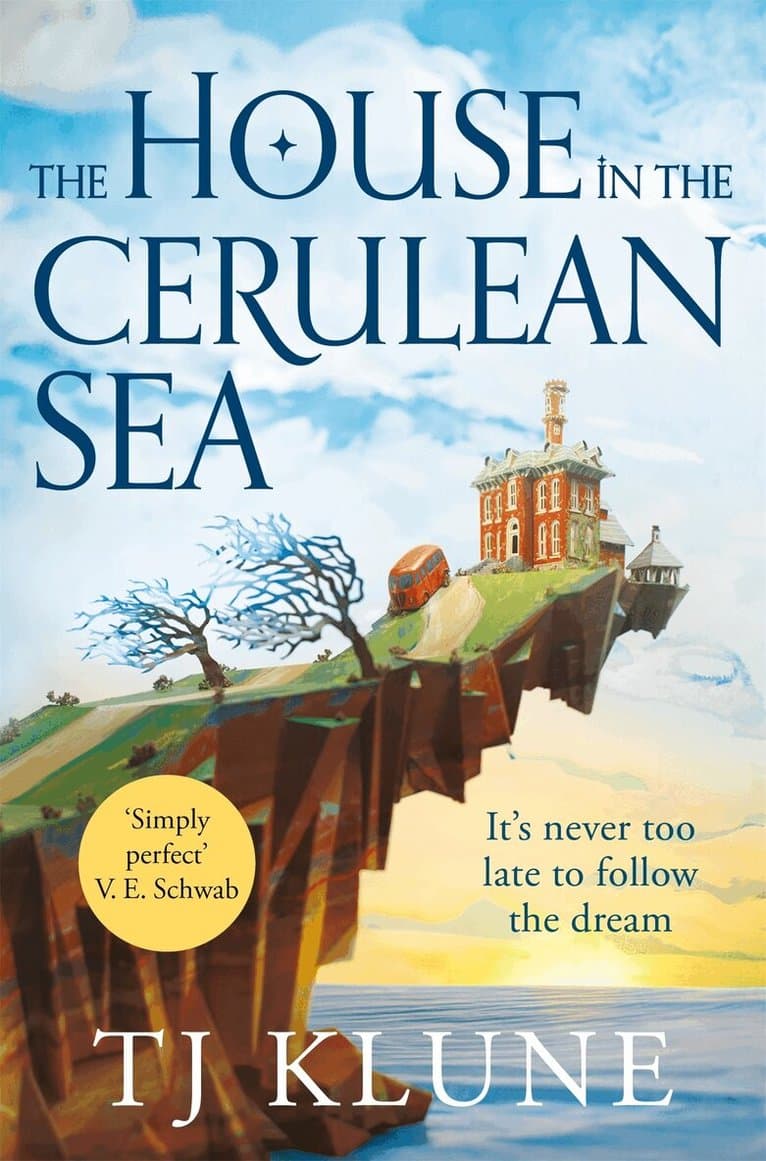 Omslag till boken House in the Cerulean Sea av TJ Klune