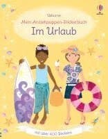 Mein Anziehpuppen-Stickerbuch: Im Urlaub
