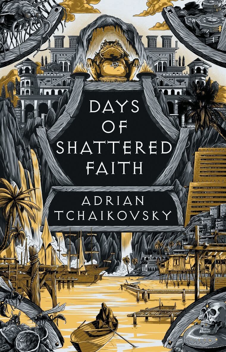Omslag till boken Days of Shattered Faith av Adrian Tchaikovsky